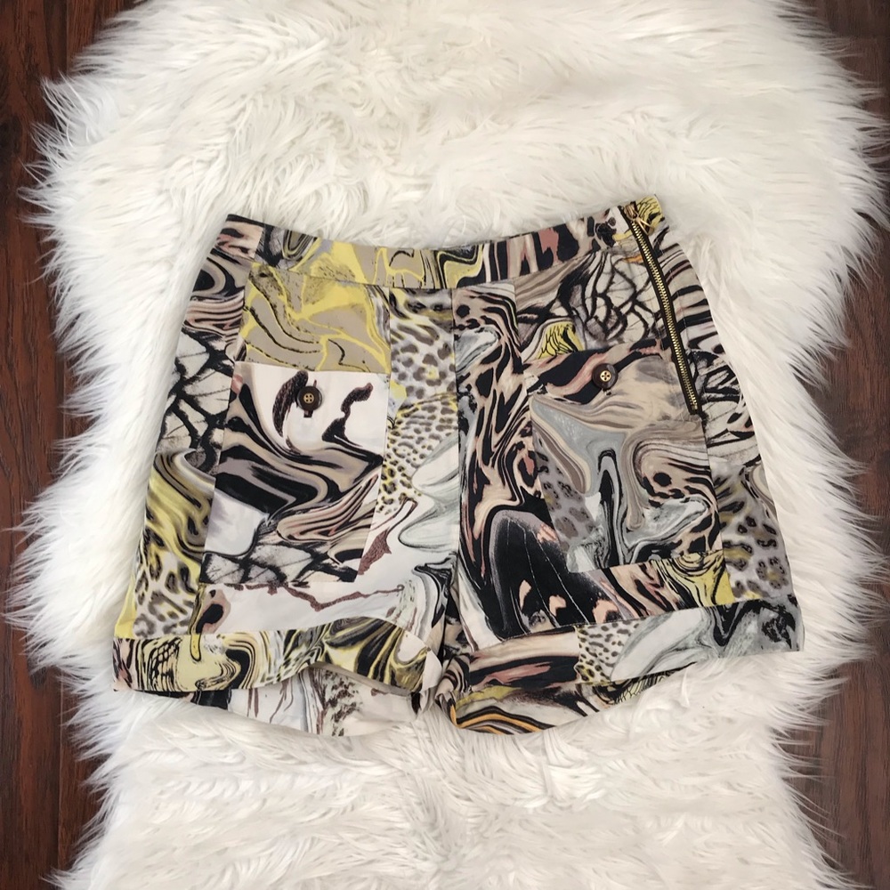 Anthropologie Leifsdotirr Abstract Print